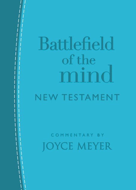 Battlefield of the Mind New Testament: Arcadia Blue LeatherLuxe®