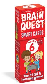 Brain Quest 6th Grade Smart Cards Revised 4th Edition